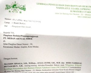 Pakai LPBHNU Sumut, Marahalim Harahap Bantah Tidak Pernah Kuliah atau Jadi Timses Rektor