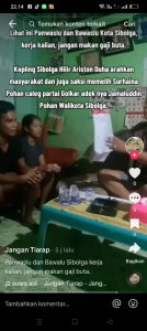 Kepling Sibolga Hilir Diduga Arahkan Masyarakat Pilih Adek Wali Kota Biar Menang Caleg