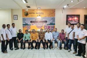 Syahrul Pasaribu Hadiri Halal Bi Halal SMSI P.Sidimpuan