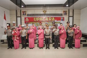10 Personel Polres Sergai Ikuti Korps Raport Kenaikan Pangkat Setingkat