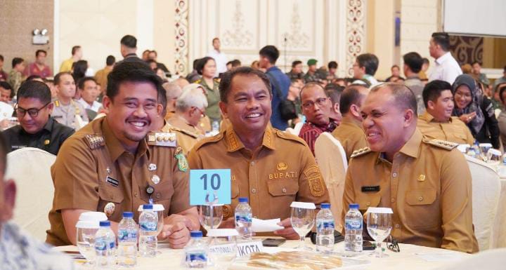 Pj Bupati Langkat Ikuti Kesiapan Penyelenggaraan Pilkada Serentak 2024 Wilayah Sumatera