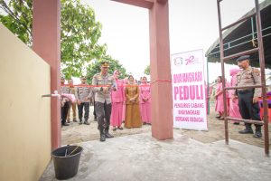 Kapolres Sergai Resmikan Sumur Bor di Desa Makmur