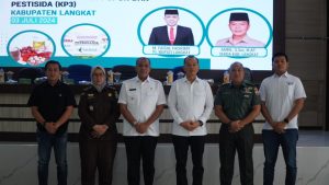 Pj.Bupati Buka High Level Meeting TPID dan Rakor KP3 Kabupaten Langkat