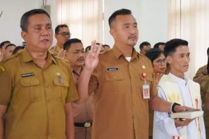Walikota Gunungsitoli Melantik Ulang 34 Pejabat Eselon l, ll, dan lV