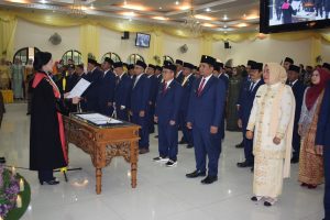50 Anggota DPRD Langkat Diambil Sumpah dan Janji