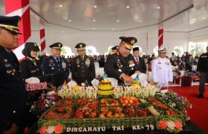 Kapolda Sumut Hadiri HUT TNI ke 79