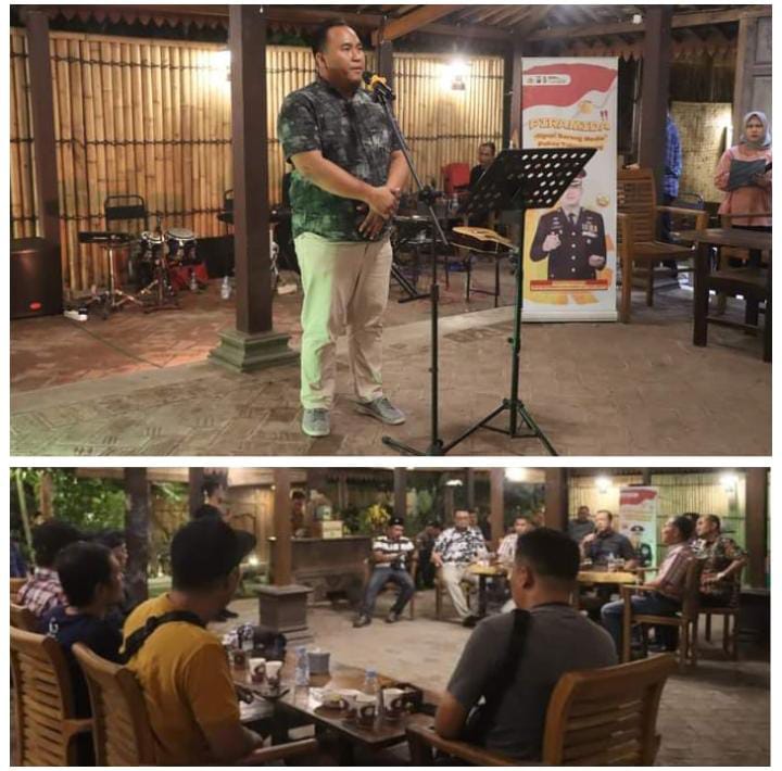 Jaga Kondusifitas Bersama Selama Pilkada 2024, Polres Tulungagung Ngopi bersama Awak Media