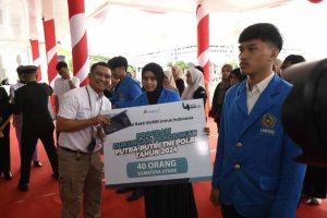 INALUM Berikan Beasiswa Pendidikan untuk 169 Putra/i TNI-Polri di Sumatera Utara