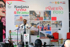 Kilas Balik Kesuksesan PON, PB PON XXI Wilayah Sumut Gelar Pameran Foto Saujana Arena Drama