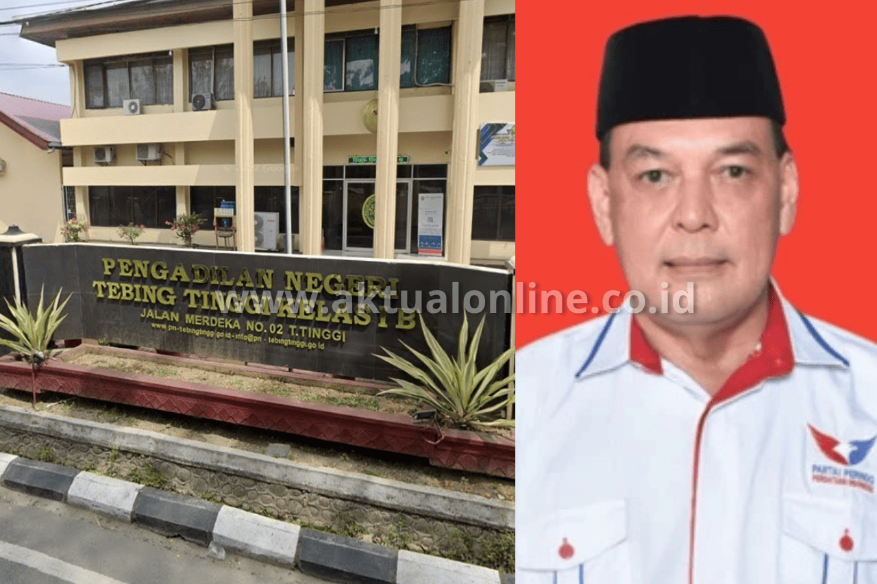 Fakta Persidangan Ungkap Anggota DPRD Tebing Tinggi Jadi Otak Pelaku Pencurian Rel Kereta Api PT. KAI