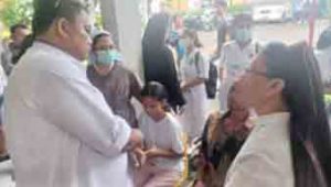Binsar Simarmata Sampaikan Belasungkawa Kepada Keluarga Alm.Martha Damayanti Sinaga Korban Longsor di Sibolangit