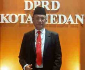 Drs Godfried Efendi Lubis Asal PSI Dihunjuk Tim Penyusun Tatib DPRD Medan