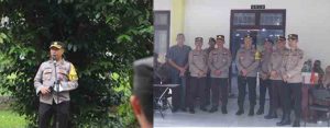 Polres Langkat Gelar PAM Tahapan Pleno Hitung Rekap Pilkada 2024