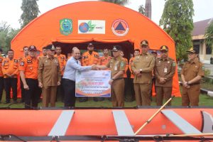 Pemda Paluta Terima Bantuan CSR Dari PT.Bank Sumut Kancab Gunung Tua