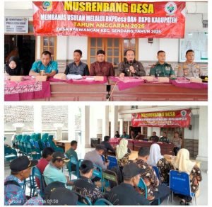 Musrenbang Desa Nyawangan, Usulkan 3 Skala Prioritas Untuk RKPD Kabupaten