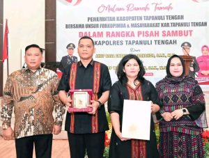 Sekdakab Tapanuli Tengah Hadiri Acara Ramah Tamah Pisah Sambut Kapolres Tapanuli Tengah