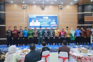 Sekda Tanjabbar Terima Kunker Komandan Lanal Palembang