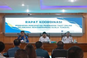 Bupati Tanjabbar Mulai Terapkan Sistem Tiket Online di Pelabuhan Penyeberangan Kuala Tungkal
