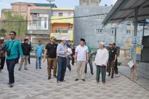 Sambut Bulan Ramadhan 1446 H  Bupati Anwar Sadat Pimpin Gotongroyong Masjid