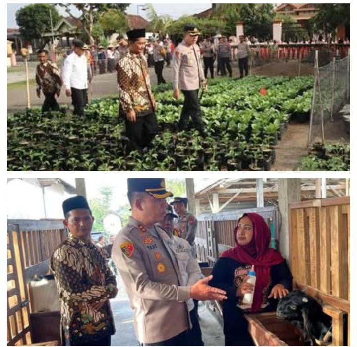 Kapolres Tulangagung Lakukan Asistensi dan Monitoring Optimalisasi P2B untuk Ketahanan Pangan