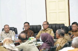 Pj.Bupati Tapteng Mild Open dan Rakorpem dengan Bupati Dan Wakil Bupati Tapteng Terpilih