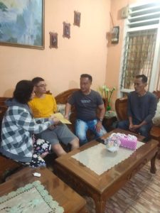 Alumni SEBA POLRI 90/91 Berikan Uang Duka kepada Keluarga Alm.AKP H.Manurung