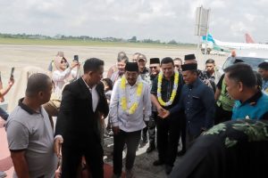 Bupati dan Wakil Bupati Tanjung Jabung Barat Kembali Usai Pelantikan dan Retret di Jakarta-Magelang