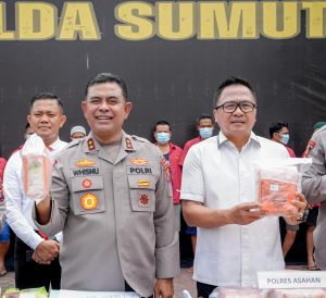 Dalam Sepekan,Polda Sumut Tangkap 130 Tersangka Narkoba