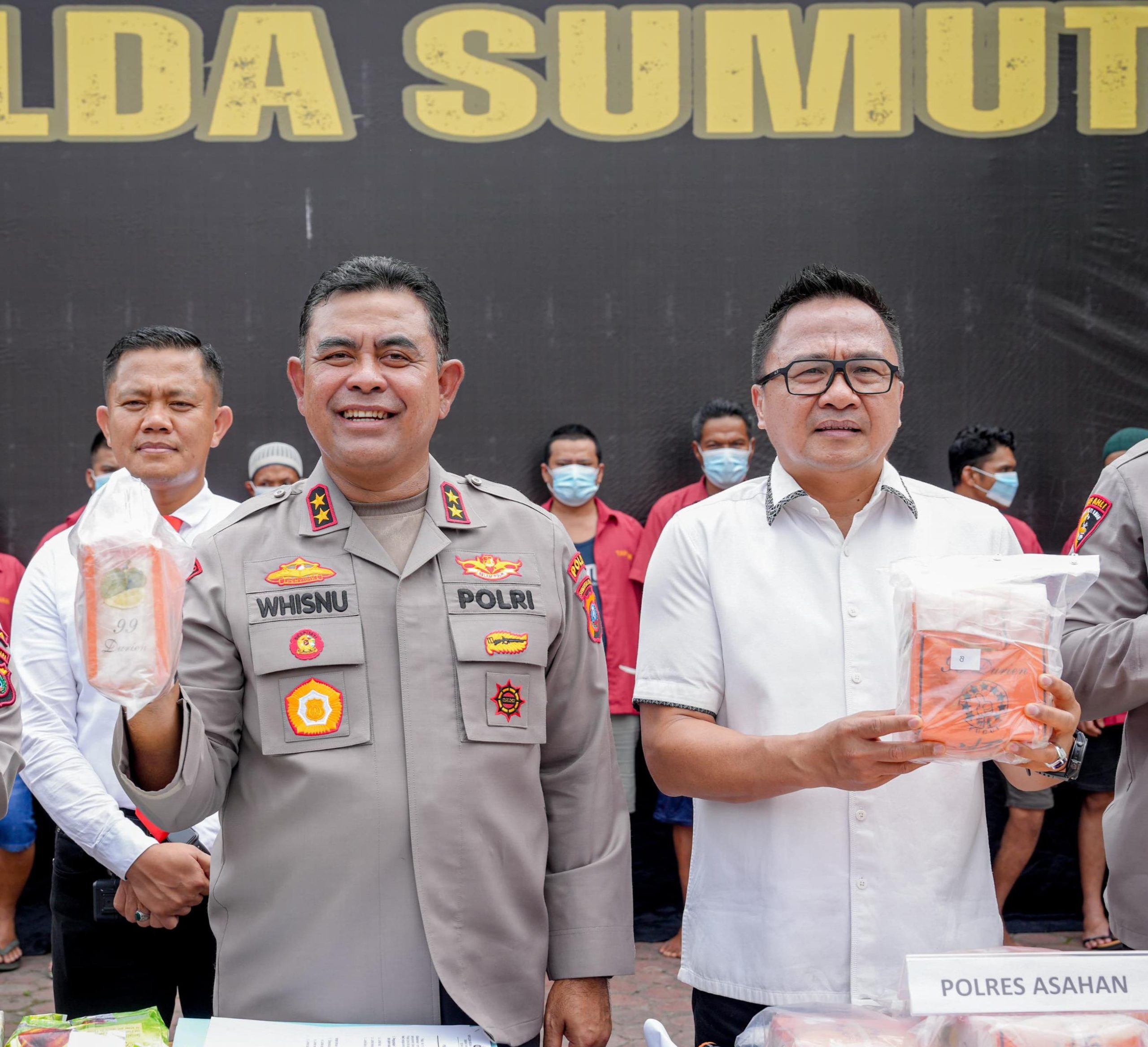 Dalam Sepekan,Polda Sumut Tangkap 130 Tersangka Narkoba