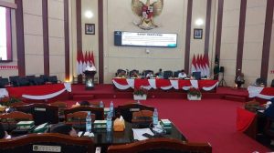 El Barino Shah SH MH Sampaikan Pemandangan Umum di Paripurna DPRD Medan