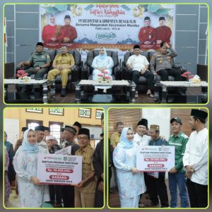 Bupati Bengkalis Silaturahmi dan Safari Ramadhan Bersama Masyarakat Kec. Mandau