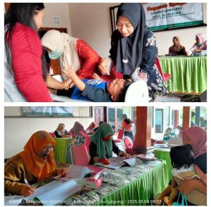 Dukung Program Pemerintah, Desa Blimbing Rutin Gelar Posyandu Balita