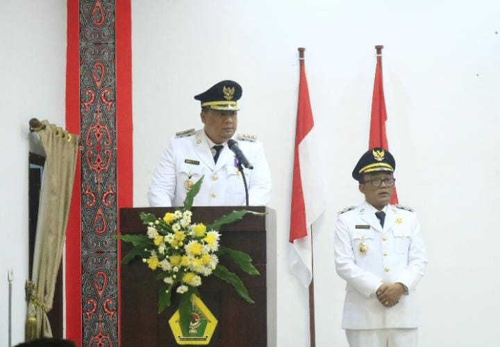 Bupati Samosir Sampaikan Pidato Perdana Dihadapan DPRD