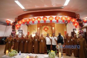 Bupati dan Wabup Karo Silaturrahmi dengan Umat Buddha dan Pengurus Yayasan Vihara Dharma Shanti Berastagi