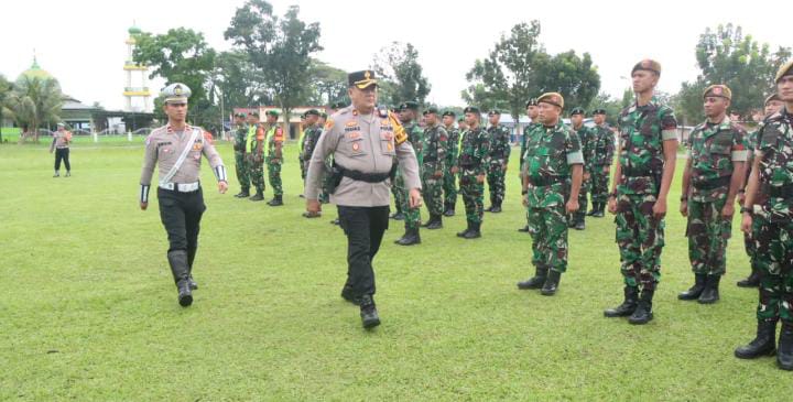 Polres Binjai Laksanakan Apel Gelar Pasukan Operasi Ketupat Toba-2025