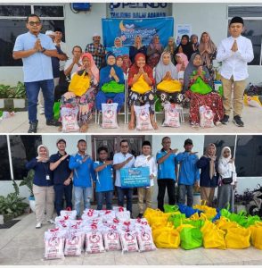 PT. Pelindo Reg. 1 TBA Salurkan Paket Sembako Kepada TKBM dan Masyarakat Sekitar