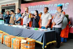 Satresnarkoba Polres Tulungagung Ungkap 16 Kasus Narkoba dalam Operasi 22 Hari