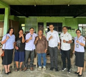 Wabup Karo Kunker ke STA yang Berada di Desa Bandar Togging
