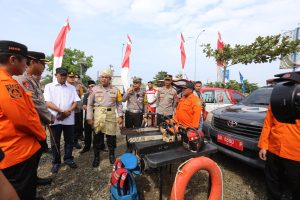 Kapolda Sumut Tinjau Pos PAM Idul Fitri di Sei Karang, Tekankan Sinergi dan Keselamatan Pemudik