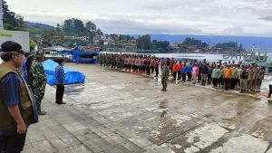 Sinergi Polres Simalungun, TNI, Pemkab dan Masyarakat Simalungun Pulihkan Parapat dari Banjir