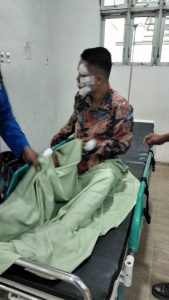 Casis Bintara Polri Korban Begal di Titi Sewa Tembung
