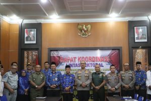 Kapolres Langkat Pimpin Rakor Operasi Ketupat Toba 2025.