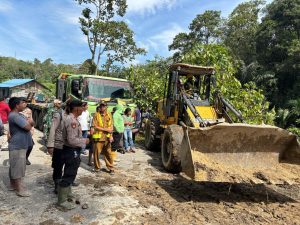 Pasca Gempa di Taput,Polisi dan Instansi Terkait Amankan Lokasi