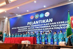 Ketua TP-PKK Kabupaten Samosir Periode 2025-2030 Dilantik