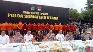 Dalam 2 Bulan, 634 Tersangka Narkoba Dijaring Polda Sumut