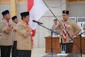 Bupati Tanjab Barat Resmi Dilantik sebagai Ketua Kamabicab Gerakan Pramuka Masa Bakti 2024-2029