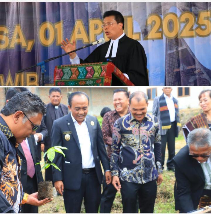 Doa Bersama Merawat Alam Kawasan Danau Toba, Pemkab Samosir Dukung Terobosan HKBP