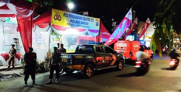 Ciptakan Kamtibmas Kondusif, Polres Binjai Tingkatkan Patroli ke Lokasi Rawan Kamtibmas