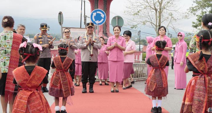 Kapolda Sumut Kunjungi Polres Tapanuli Utara, Tekankan Sinergi dan Pelayanan Prima