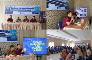 Imigrasi Kelas II TPI TBA Sosialisasikan Pencegahan TPPO Dan Perluasan E-Paspor di Universitas Labuhanbatu